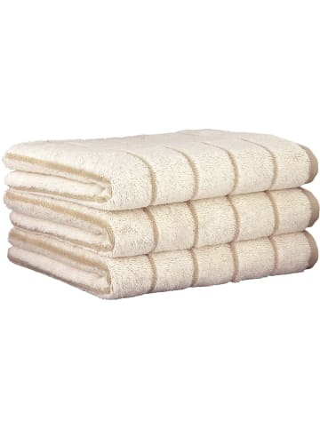 Cawö Handtuch 3er Pack in Natur