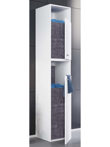 ebuy24 Badschrank DresoIXXL Weiß 40 x 39 cm