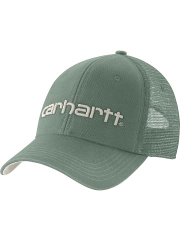 CARHARTT Cap "Canvas Mesh-Back Logo Graphic Cap" in Grün