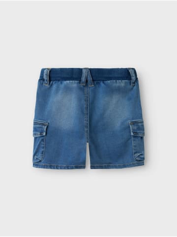 name it Jeans Cargoshorts NMMBEN BAGGY DNM 8610-TO in medium blue denim