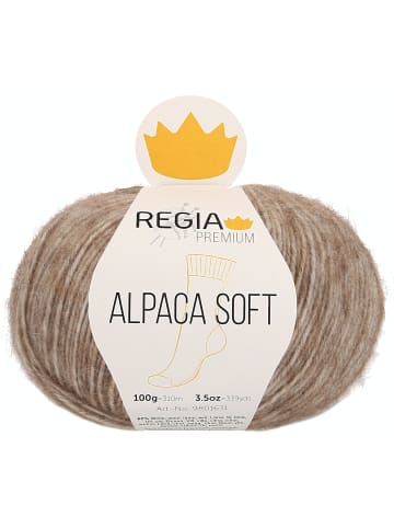 Regia Handstrickgarne Premium Alpaca Soft, 100g in Camel