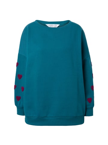 Studio Untold Sweatshirt in petrol