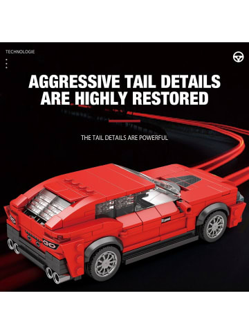 Reobrix 689 Supersportwagen 1:24 Klemmbaustein Auto 416 Teile
