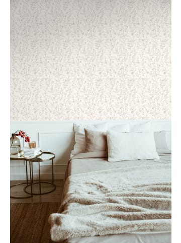 A.S. Création Tapete Blooming Silhouettes in Weiß