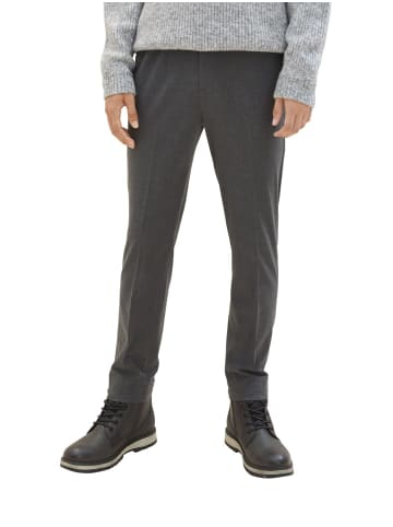 TOM TAILOR Denim Stoffhose / Chino RELAXED TAPERED CHINO comfort/relaxed in Grau