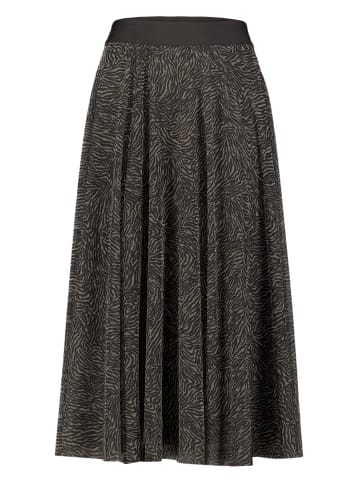 Zero Midirock mit Muster in Cream/Black