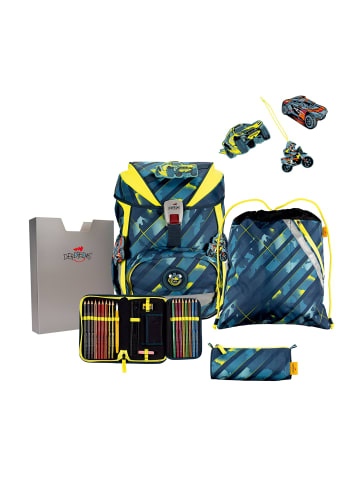 DerDieDas ErgoFlex Schulranzen-Set 5-teilig in Speed Challenge