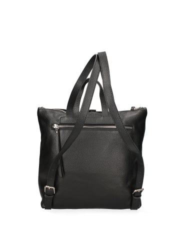 Chiara Ferretti Handtasche, die sich in einen Rucksack umwandeln lässt in BLACK