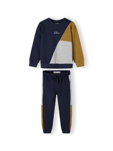 Minoti 2tlg. Set: Jogginganzug 23fleece201 in dunkelblau