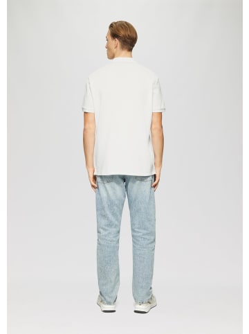 QS Polo-Shirt in 0100_weiß