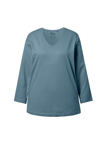 Ulla Popken Shirt in blau