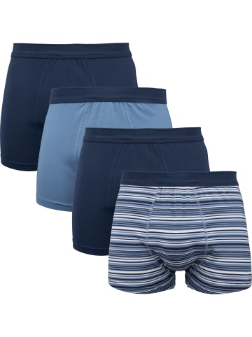 Erwin Müller Baumwolle, Single-Jersey Pants im 4er-Pack in marine