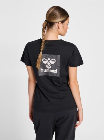 Hummel T-Shirt Hmloffgrid Damen in JET BLACK/FORGED IRON