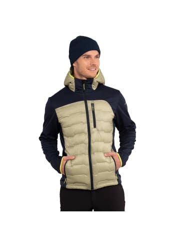 Icepeak Hybrid Softshelljacke Byhalia mit Kapuze in grün