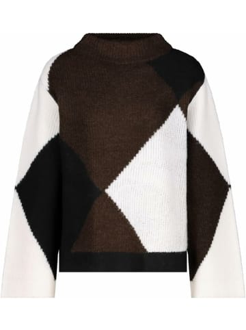 monari Strickpullover für Damen in dunkel-braun
