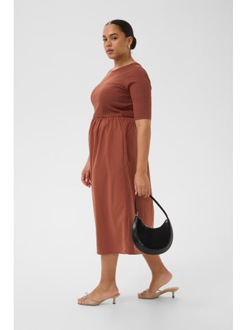 KAFFE curve Kleid KCkristi Tight fit in Henna