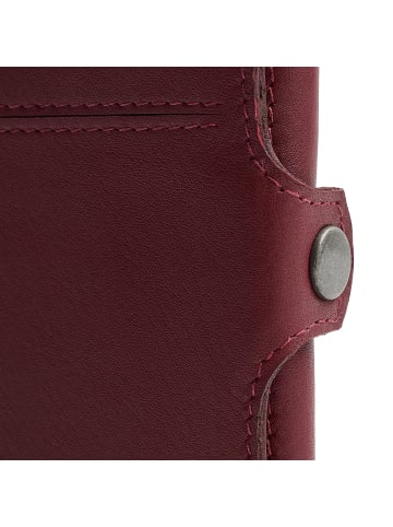 The Chesterfield Brand Ebro Kreditkartenetui RFID Schutz Leder 7.5 cm red