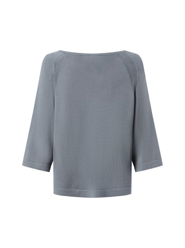 comma Strickpullover in blau - 0002