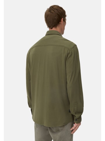 Camel Active Langarm Hemd aus reiner Baumwolle in Khaki