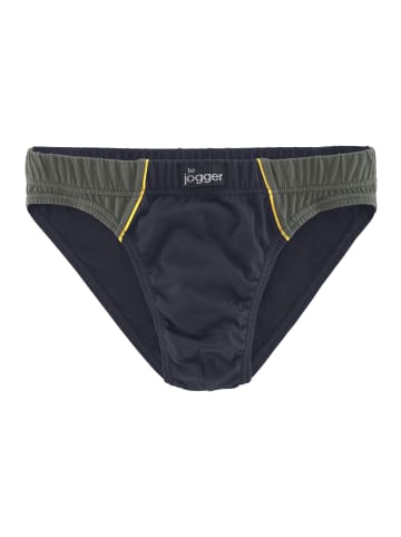 LE JOGGER Slip in marine, grau