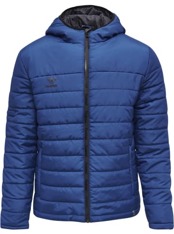 Hummel Jacke "Hmlnorth Quilted Hood Jacket" in Blau