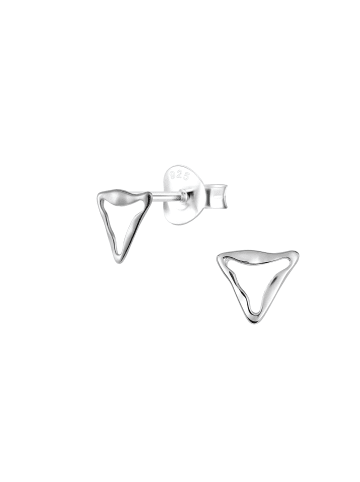 Alexander York Ohrstecker DREIECK cut-out Design in 925 Sterling Silber, 2-tlg.