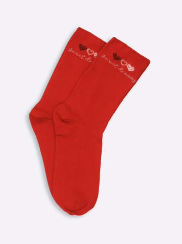 WITT WEIDEN Damen-Socken in rot