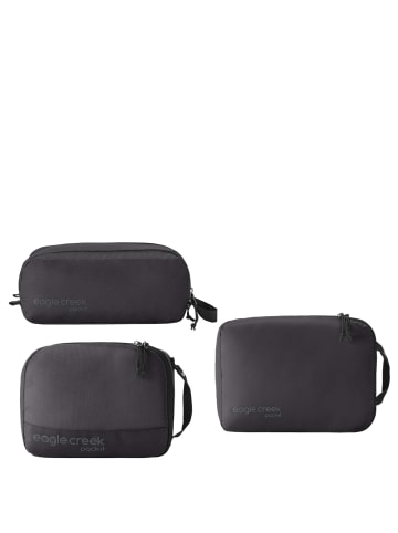 Eagle Creek Pack-It Overnight Set 3tlg. - Packsack (blue dawn) in schwarz