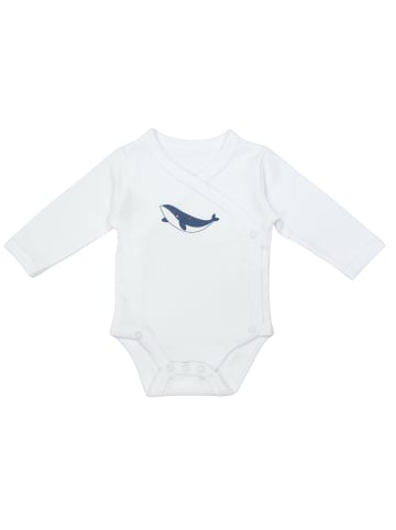 Schlummersack Bio Baby-Wickelbodys langarm 3er-Pack in Weiß