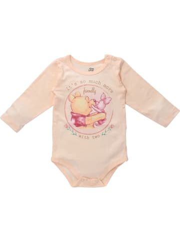 Disney Langarmbody Winnie Pooh in beige