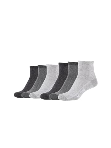 Mustang Kurzsocken 6er Pack casual in fog mix