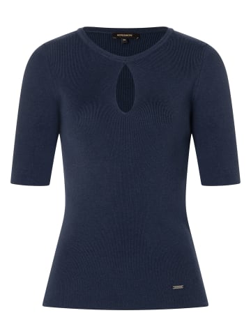More & More Kurzarmpullover in ink blue