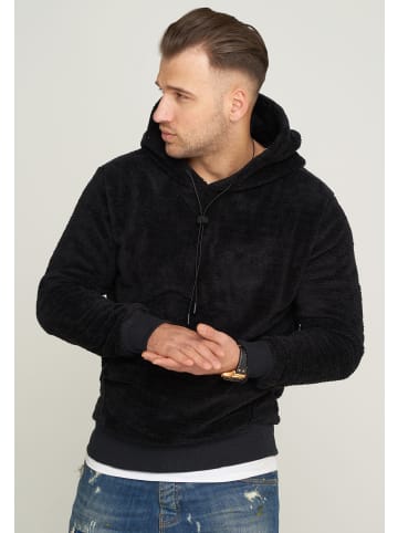 behype Kapuzenpullover - BHCAEN TEDDY in Schwarz