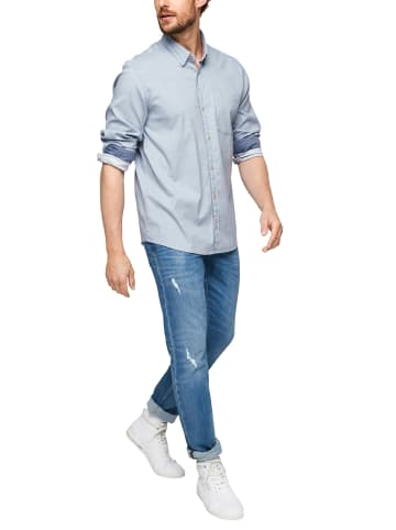 s.Oliver CASUAL Hemd in blau