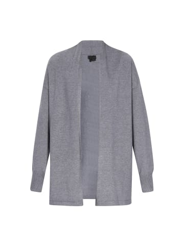DreiMaster Women Cardigan in grey melange