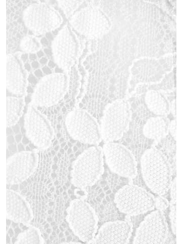 PETITE FLEUR Push-up-BH in weiß+schwarz