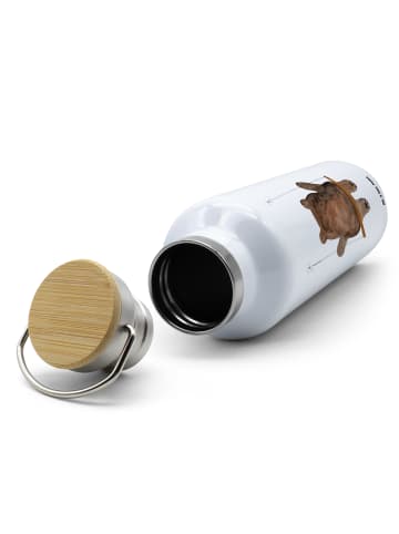 Mr. & Mrs. Panda große trinkflasche Bär Schaukel ohne Spruch in Weiß