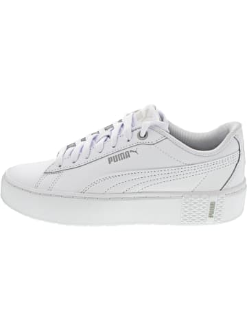 Puma Smash Platform v2 L Sneaker Weiß