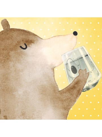 Mr. & Mrs. Panda Trinkglas Avocado Toast ohne Spruch in Transparent