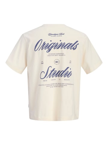 JACK & JONES Junior T-shirt in Antique White