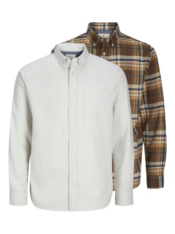 Jack & Jones Hemd 'Norris' 2er Pack in mehrfarbig