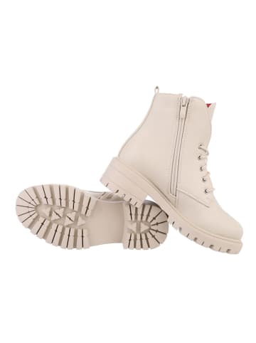 Ital-Design Stiefelette in Beige