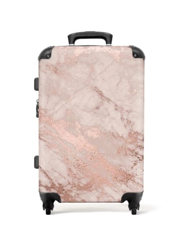 NoBoringSuitCases Suitcase NoBoringSuitcases Rosa Marmor-Koffer mit