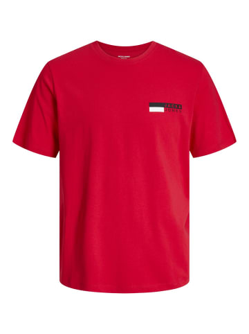 Jack & Jones T-Shirt JJECORP LOGO in Rot