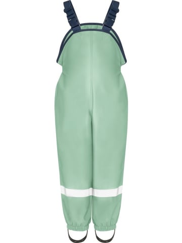 Playshoes Kinder Regenhose "Regenlatzhose uni" in Grün