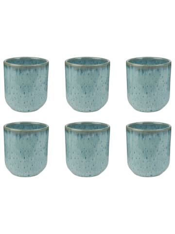 Butlers Tasse BOM DIA 6er-Set in Türkis