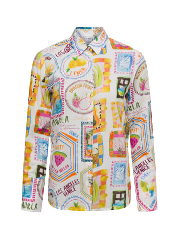 EMILY VAN DEN BERGH Bluse in weiß mehrfarbig