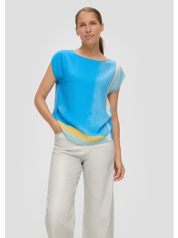 s.Oliver T-Shirt in 64D1_azurblau