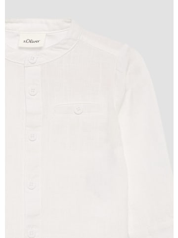 s.Oliver Hemd in 0100_weiß