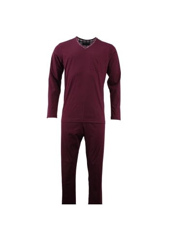 Novila Jersey Pyjama in Bordeaux